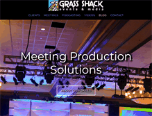 Tablet Screenshot of grassshackroad.com